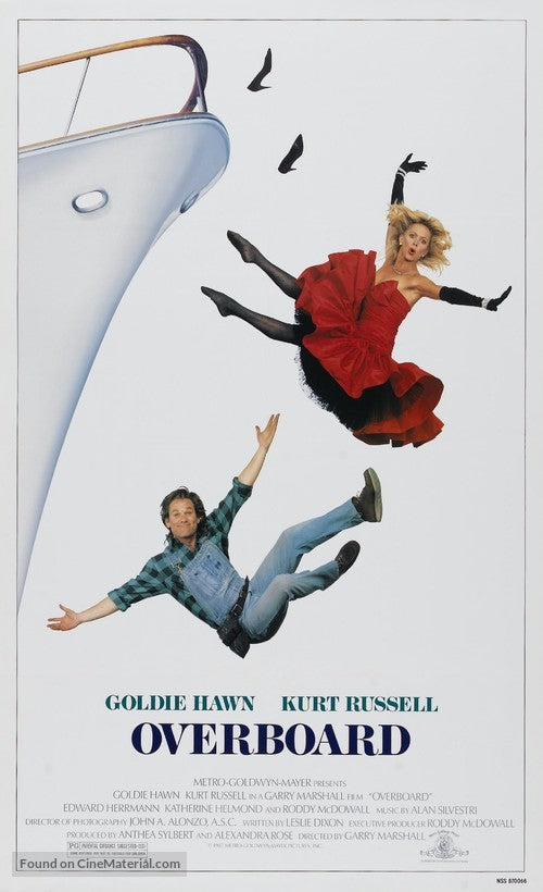 Overboard Cinema Movie Poster A2 Size