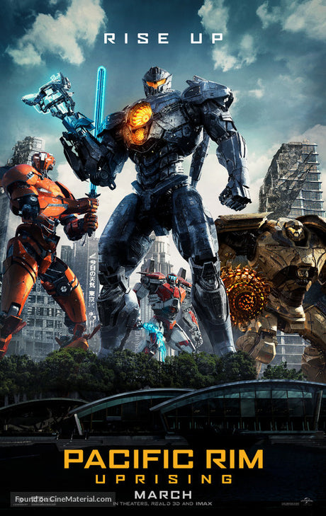 Pacific Rim: Uprising A2 Movie Poster-Pixel Demon
