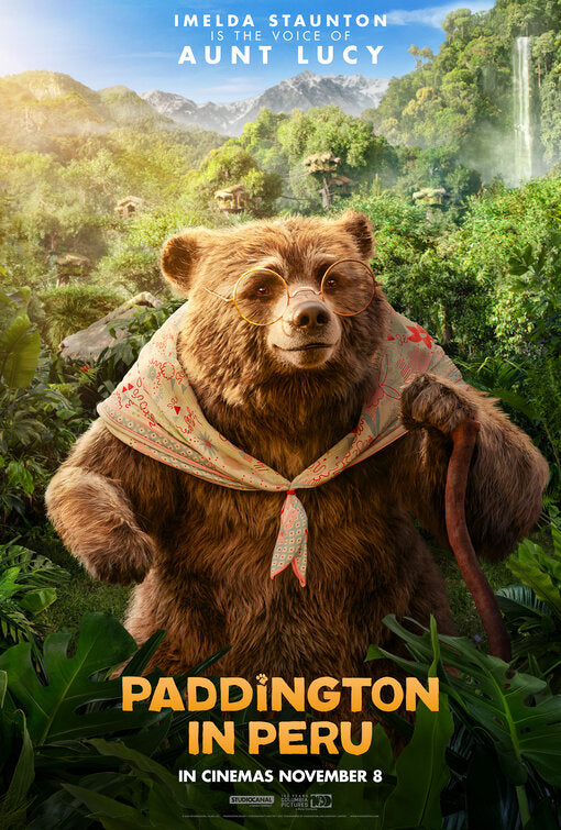 Paddington in Peru Movie Poster A2 Size Version 9