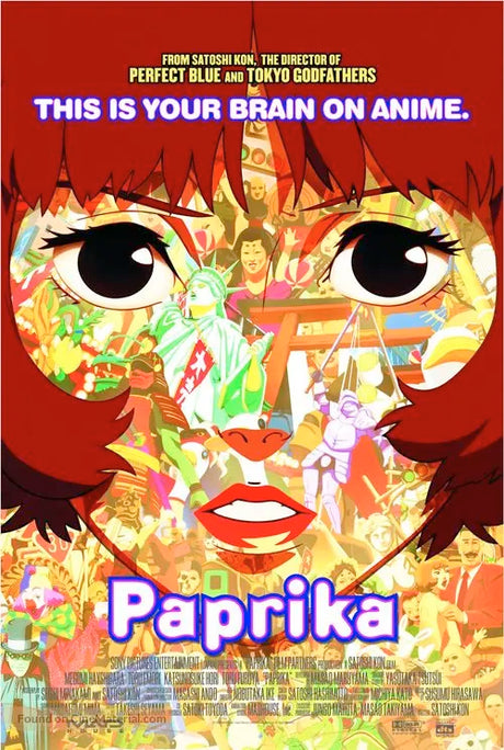 Paprika A2 Movie Poster-Pixel Demon