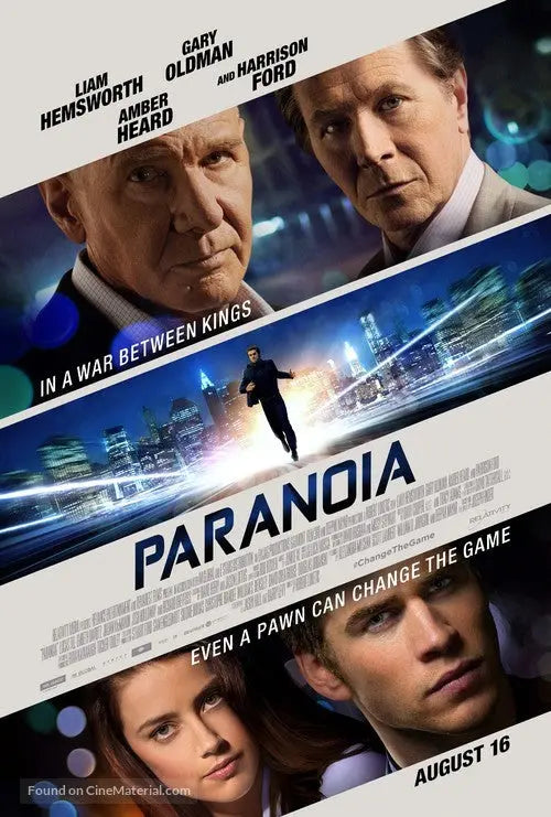 Paranoia Cinema Movie Poster A2 Size