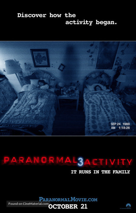 Paranormal Activity 3 A2 Movie Poster-Pixel Demon