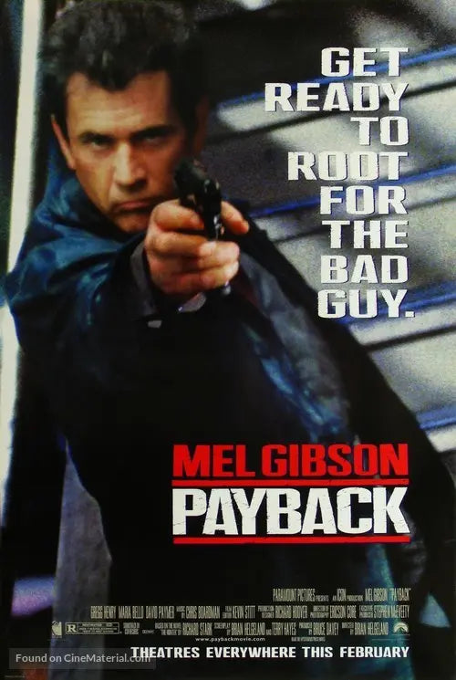 Payback Cinema Movie Poster A2 Size