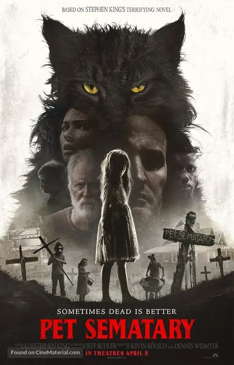 Pet Sematary (2019) A2 Movie Poster-Pixel Demon