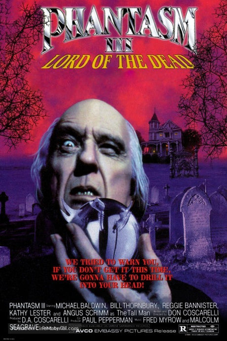 Pixel Demon Phantasm III: Lord of the Dead Movie Poster A2 Size