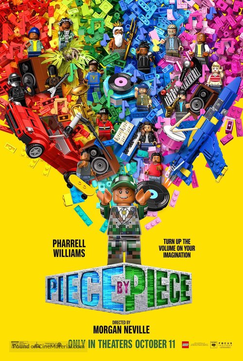 Piece by Piece Cinema Movie Poster A2 Size Version 1