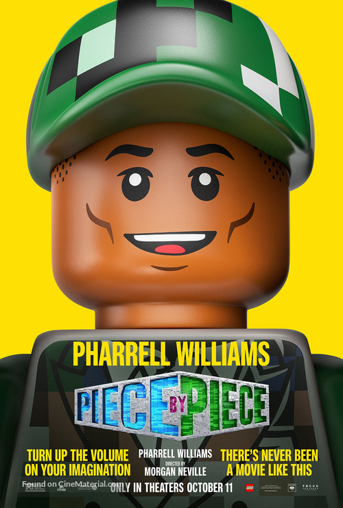 Piece by Piece Cinema Movie Poster A2 Size Version 9