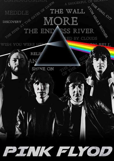 Pink Floyd 1 Vintage Gig A2 Size Posters-Pixel Demon