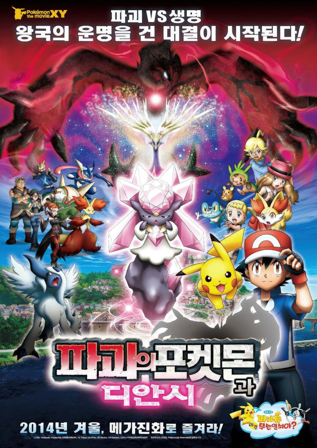 Pokemon Anime Poster Style 27 Size A2