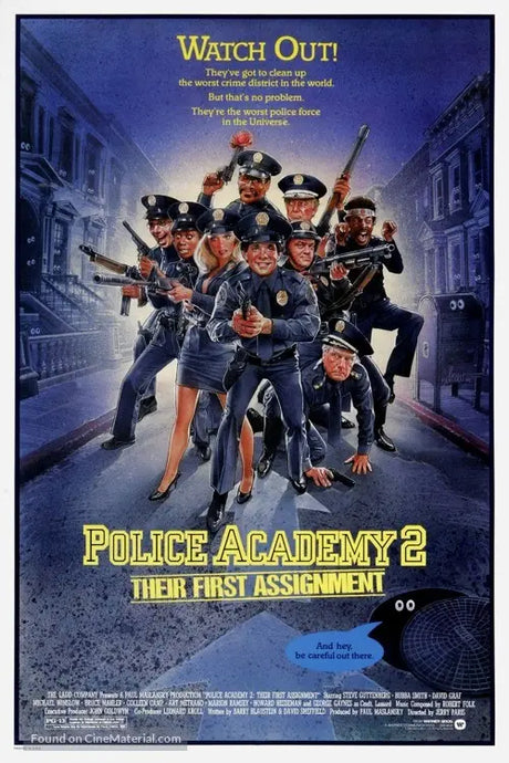Police Academy 2: Their First Assignment A2 Movie Poster-Pixel Demon