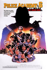 Police Academy 6: City Under Siege Cinema Movie Poster A2 Size