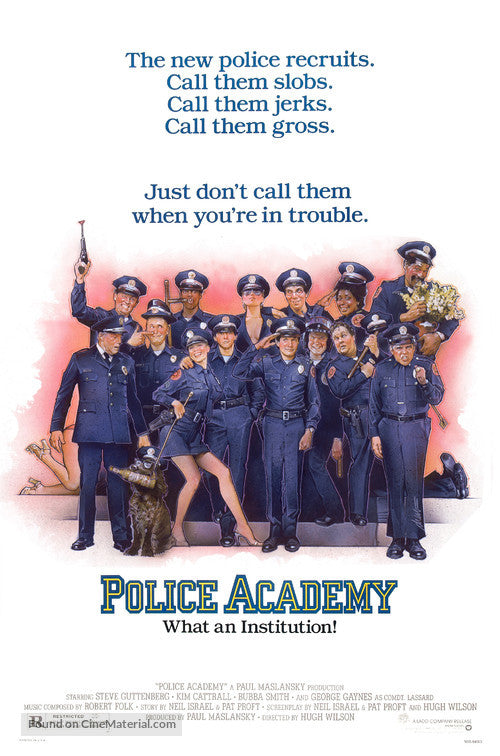 Police Academy A2 Movie Poster-Pixel Demon