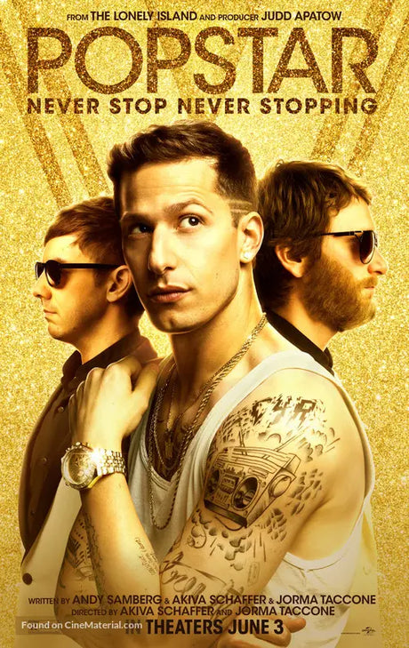 Pixel Demon Popstar: Never Stop Never Stopping Movie Poster A2 Size
