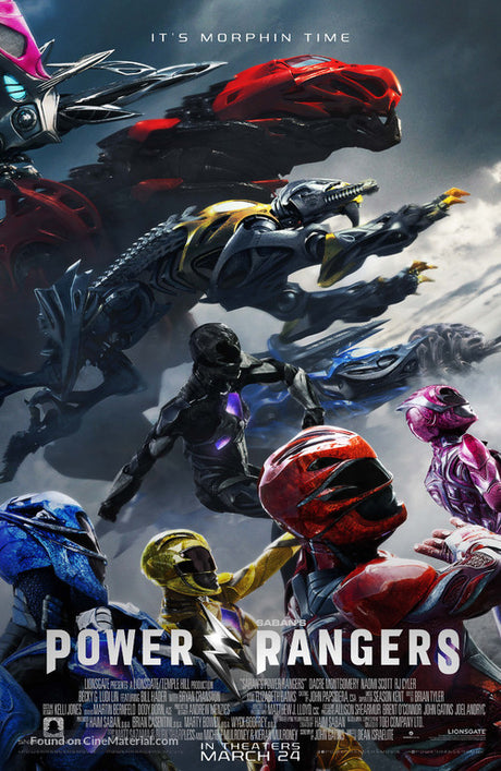 Power Rangers A2 Movie Poster-Pixel Demon