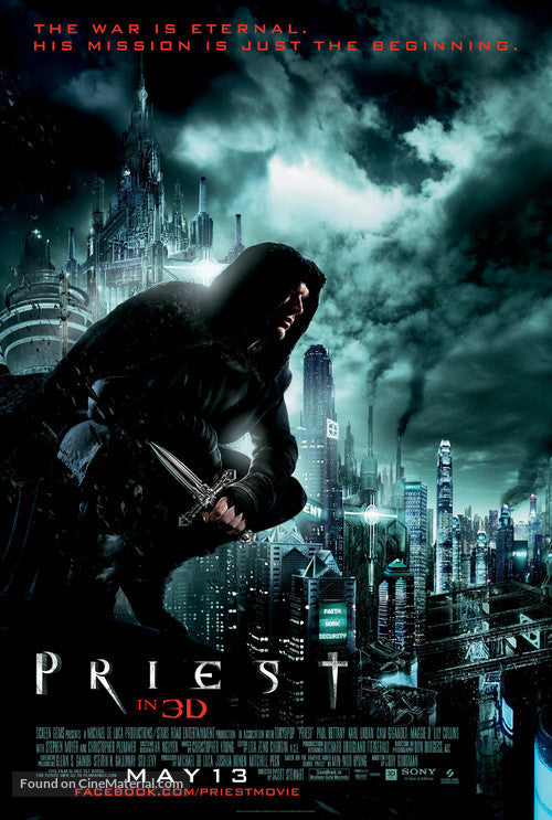 Priest Cinema Movie Poster A2 Size