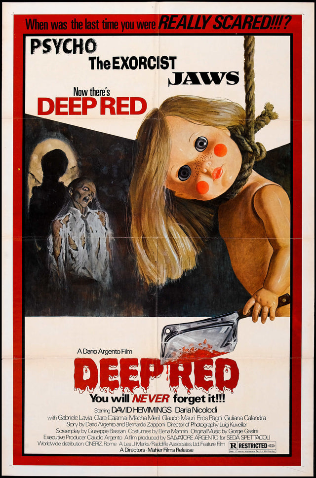 Deep Red A2 Size Movie Poster-Pixel Demon