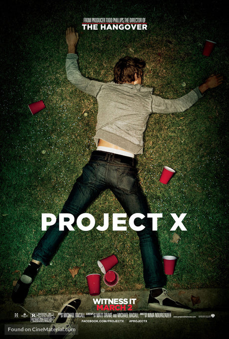 Project X A2 Movie Poster-Pixel Demon