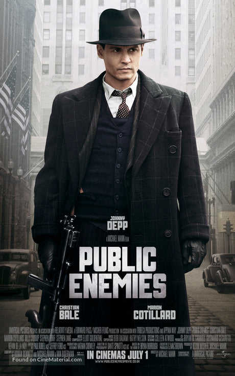 Public Enemies A2 Movie Poster-Pixel Demon