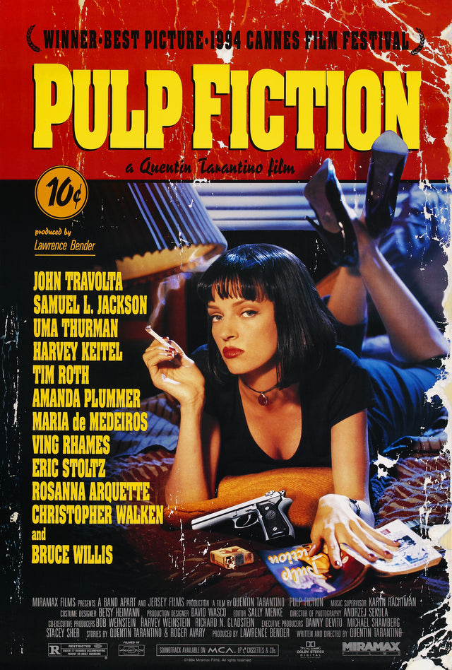 Pulp Fiction A2 Size Movie Poster-Pixel Demon