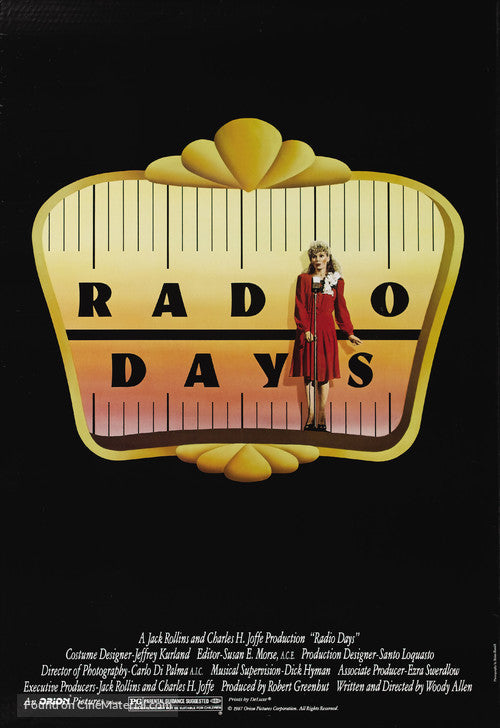 Pixel Demon Radio Days Movie Poster A2 Size