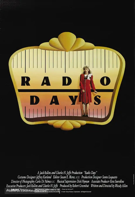 Pixel Demon Radio Days Movie Poster A2 Size