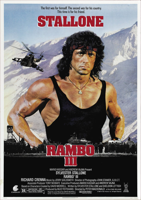 Rambo iii A2 Size Movie Poster-Pixel Demon