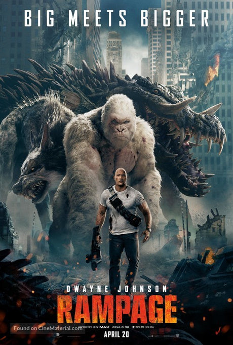 Rampage A2 Movie Poster-Pixel Demon
