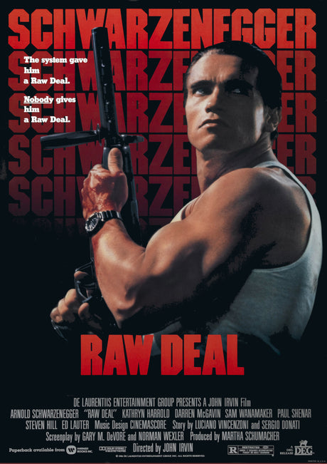 Raw Deal A2 Size Movie Poster-Pixel Demon