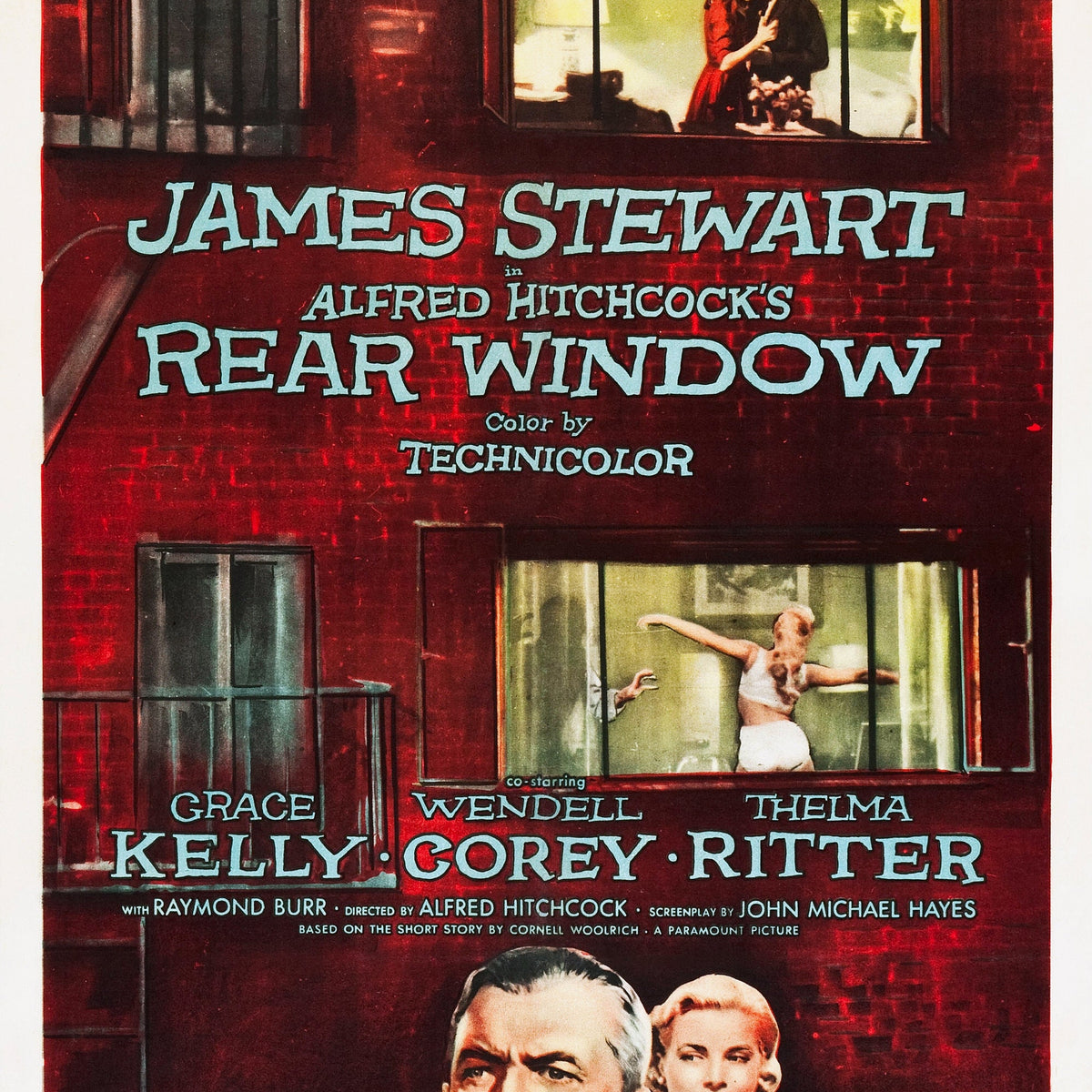 Rear Window A2 Size Movie Poster – Pixel Demon