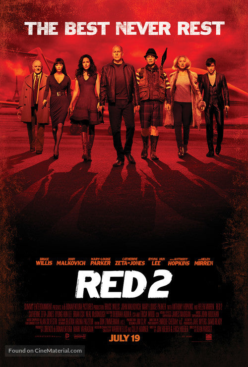 RED 2 A2 Movie Poster-Pixel Demon