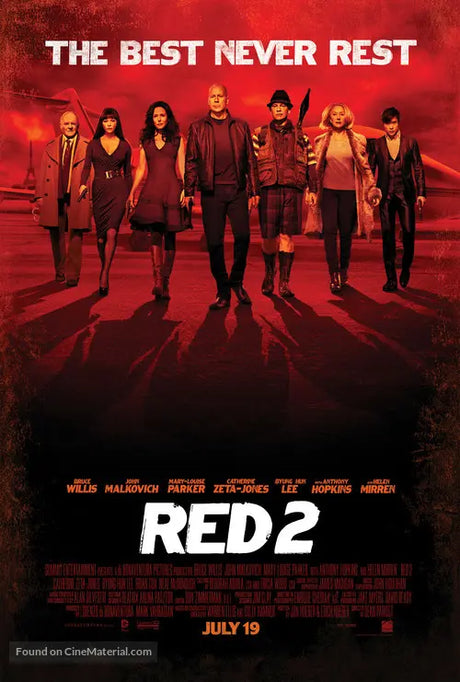 RED 2 A2 Movie Poster-Pixel Demon