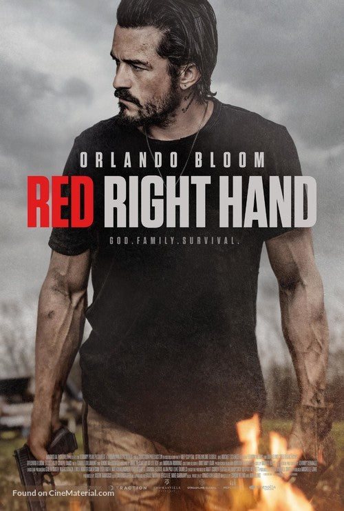 Red Right Hand Cinema Movie Poster A2 Size