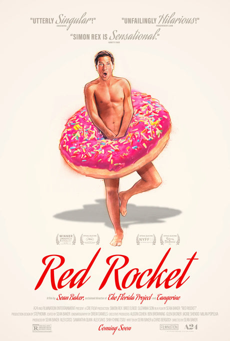 Red Rocket A2 Size Movie Poster-Pixel Demon