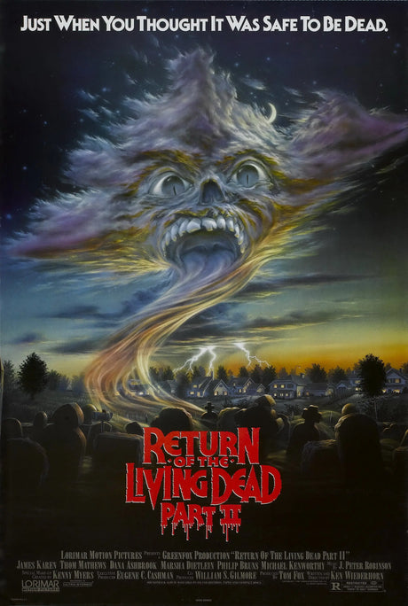 return of the living dead part ii A2 Size Movie Poster-Pixel Demon