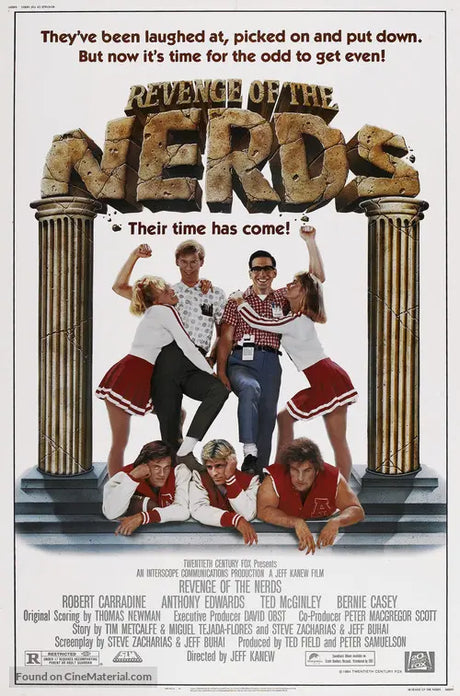 Pixel Demon Revenge of the Nerds Movie Poster A2 Size