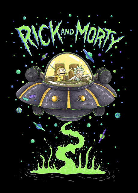 Rick And Morty Option 14   A4 Size Posters-Pixel Demon