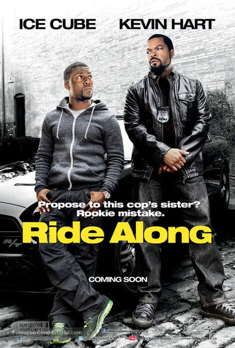 Pixel Demon Ride Along Movie Poster A2 Size