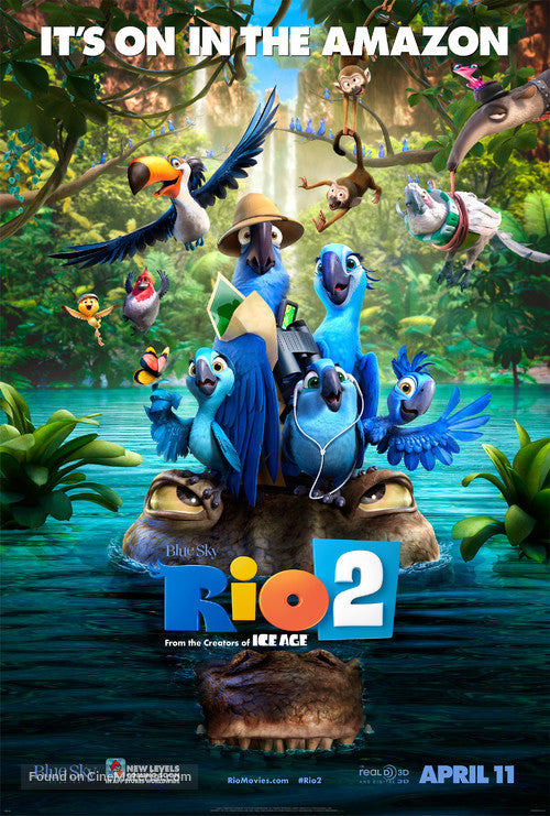 Rio 2 A2 Movie Poster-Pixel Demon