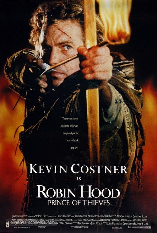 Robin Hood: Prince of Thieves A2 Movie Poster-Pixel Demon