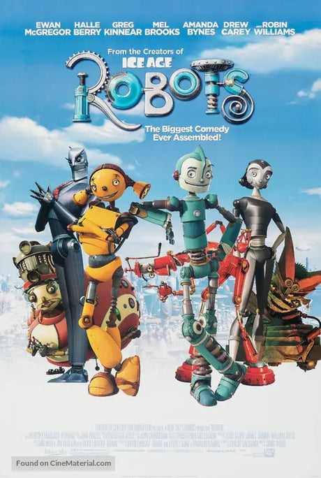 Robots A2 Movie Poster-Pixel Demon
