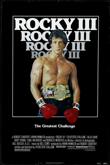 Rocky III A2 Size Movie Poster-Pixel Demon