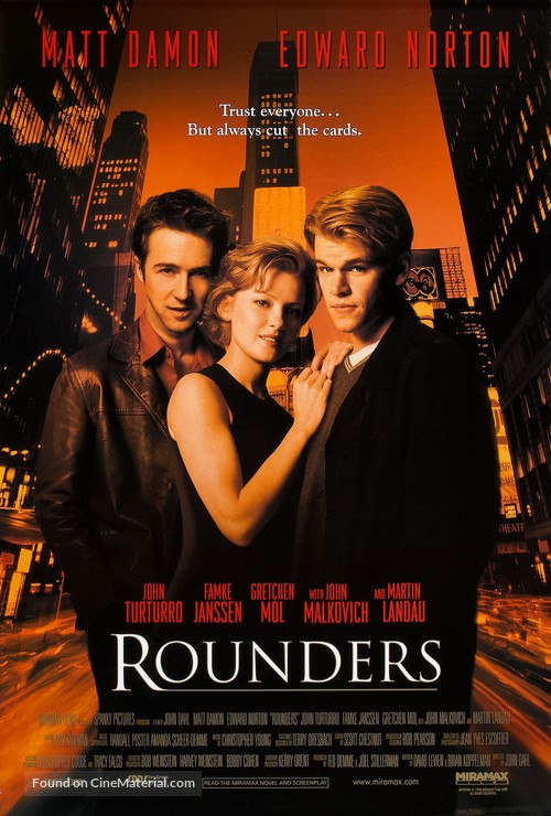 Rounders A2 Movie Poster-Pixel Demon