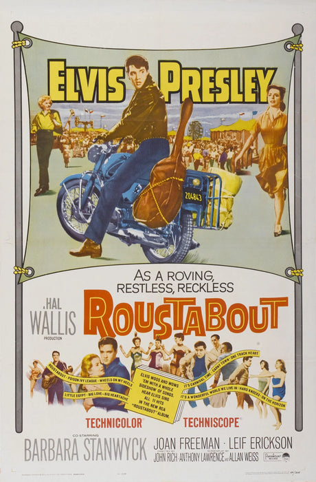 Elvis Presley Roustabout A2 Size Movie Poster-Pixel Demon