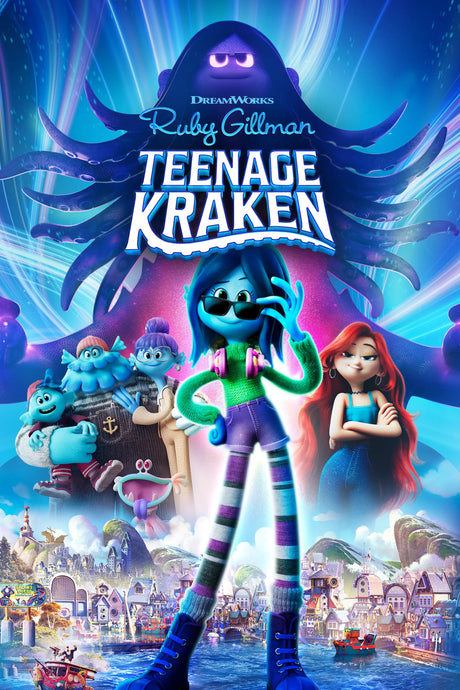 Ruby Gillman, Teenage Kraken Style 2 A2 Size Movie Poster-Pixel Demon