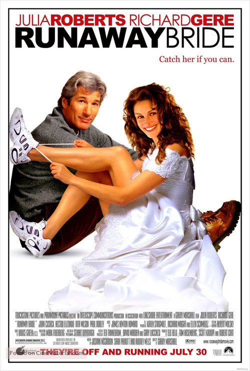 Runaway Bride Cinema Movie Poster A2 Size