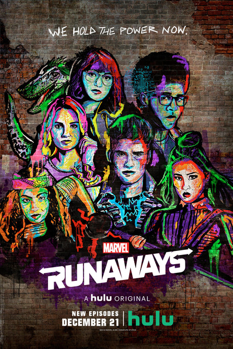 Runaways A2 Size Movie Poster-Pixel Demon