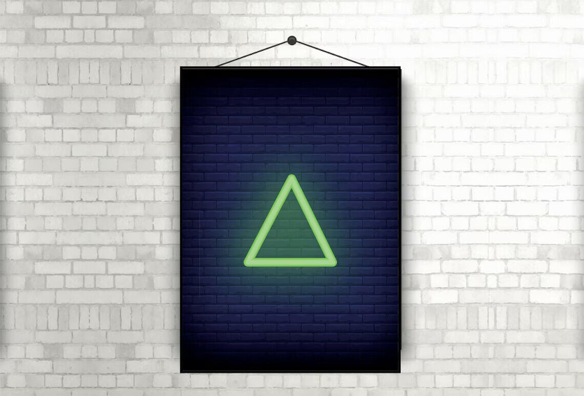 Retro PlayStation Gamer Wall Art Set Of 4 A2 Posters Full Set - Pixel Demon