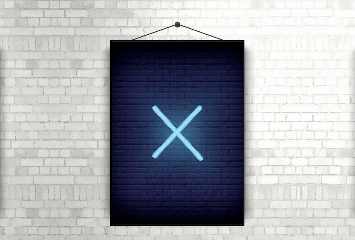 Retro PlayStation Gamer Wall Art Set Of 4 A2 Posters Full Set - Pixel Demon