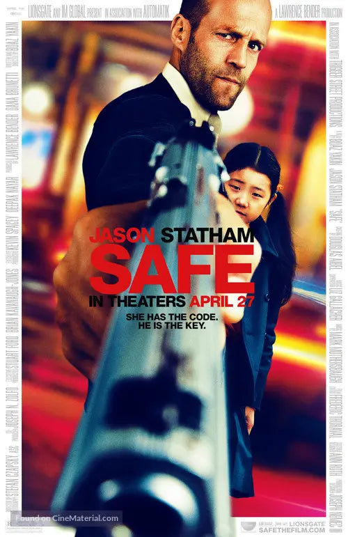 Safe A2 Movie Poster-Pixel Demon