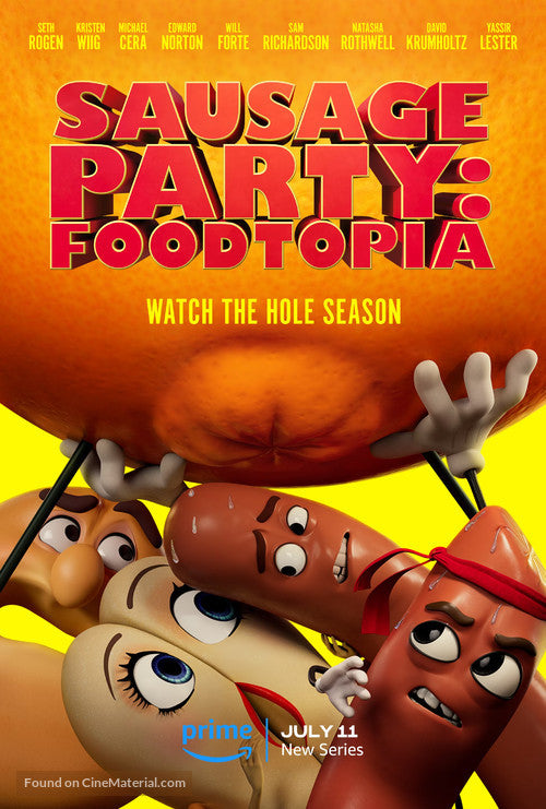 Sausage Party: Foodtopia TV Series Poster A2 Size Version 1